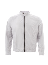 Thumbnail for Ice White Slim Fit Technical Jacket