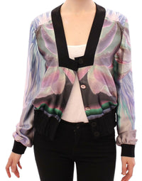 Thumbnail for Multicolor silk blouse jacket