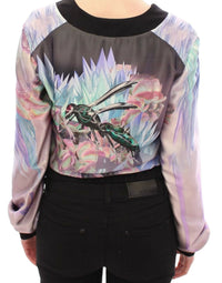 Thumbnail for Multicolor silk blouse jacket