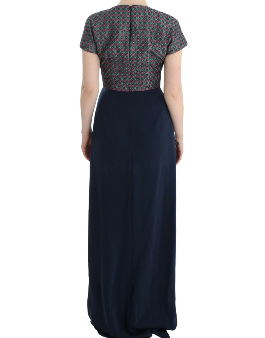 Multicolor Doris short sleeve dress