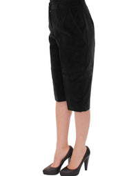 Thumbnail for Black cotton shorts pants