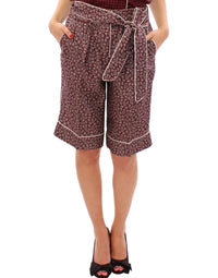 Thumbnail for Red PAJAMA silk shorts