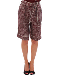 Thumbnail for Red PAJAMA silk shorts