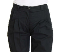 Thumbnail for Chic Blue Cotton Casual Pants