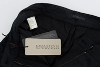 Thumbnail for Chic Blue Cotton Casual Pants