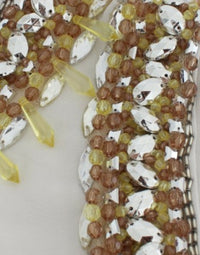 Thumbnail for White crystal embellished tank top