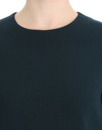Thumbnail for Green 3/4 sleeve wool blouse
