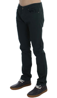 Thumbnail for Chic Green Straight Cut Jeans