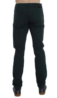 Thumbnail for Chic Green Straight Cut Jeans