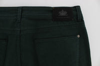 Thumbnail for Chic Green Straight Cut Jeans