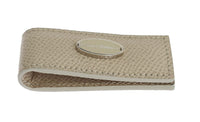 Thumbnail for Elegant Beige Leather Money Clip