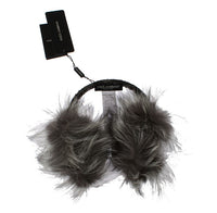 Thumbnail for Elegant Fur and Crystal Ear Muffs