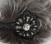 Thumbnail for Elegant Fur and Crystal Ear Muffs