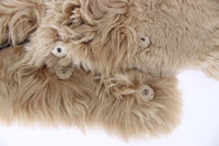 Thumbnail for Beige Alpaca Collar Scarf