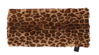 Thumbnail for Exquisite Leopard Print Lambskin Fur Scarf