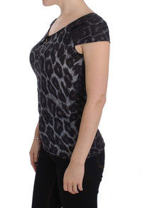 Thumbnail for Chic Leopard Modal Top by Cavalli