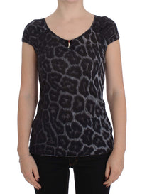 Thumbnail for Chic Leopard Modal Top by Cavalli