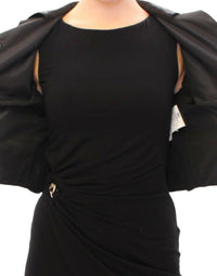 Thumbnail for Black Short Bolero Shrug Jacket Coat