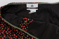 Thumbnail for Elegant Floral Two-Piece Skirt Suit Set