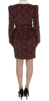 Thumbnail for Elegant Floral Two-Piece Skirt Suit Set