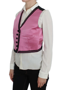 Thumbnail for Silk-Cotton Blend Torero Inspired Vest