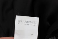 Thumbnail for Elegant Silk Blouse with Logo Detailing