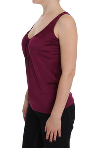 Thumbnail for Elegant Purple Rayon Cami Blouse