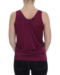 Thumbnail for Elegant Purple Rayon Cami Blouse