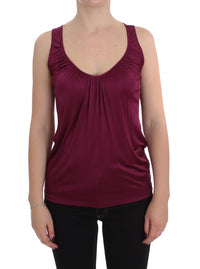 Thumbnail for Elegant Purple Rayon Cami Blouse
