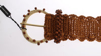 Thumbnail for Elegant Beaded Raffia Waist Belt