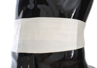 Thumbnail for Exclusive White Silk Cummerbund