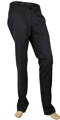 Thumbnail for Men's Skinny Black Wool Evening Dress Pant