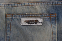 Thumbnail for Elegant Slim Bootcut Blue Jeans