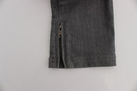 Thumbnail for Chic Gray Slim-Fit Designer Jeans
