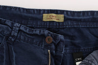 Thumbnail for Chic Regular Fit Blue Denim Jeans