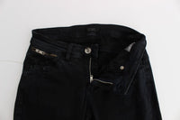 Thumbnail for Sleek Slim Fit Designer Jeans in Classic Black