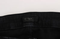 Thumbnail for Sleek Slim Fit Designer Jeans in Classic Black