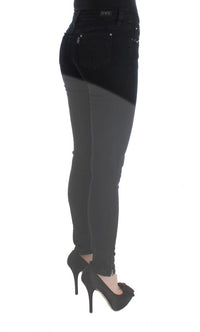 Thumbnail for Sleek Black Slim Fit Designer Jeans