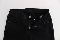 Thumbnail for Sleek Black Slim Fit Designer Jeans