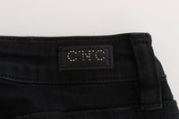 Thumbnail for Sleek Black Slim Fit Designer Jeans