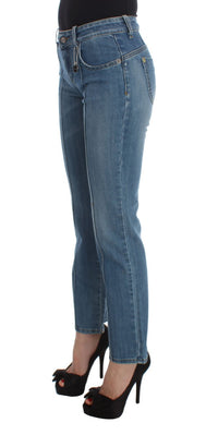 Thumbnail for Chic Slim Fit Blue Jeans for the Modern Woman