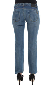 Thumbnail for Chic Slim Fit Blue Jeans for the Modern Woman