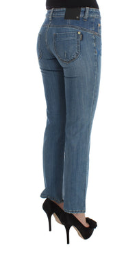 Thumbnail for Chic Slim Fit Blue Jeans for the Modern Woman