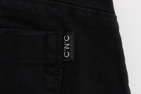Thumbnail for Sleek Slim Fit Black Denim Jeans