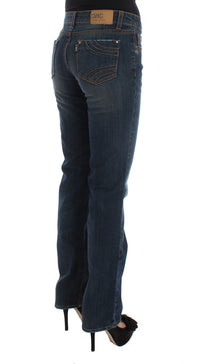 Thumbnail for Chic Blue Regular Fit Designer Jeans