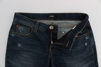 Thumbnail for Chic Blue Regular Fit Designer Jeans