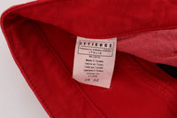 Thumbnail for Chic Red Slim Fit Jeans