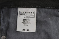 Thumbnail for Chic Slim Fit Green Cotton Jeans