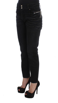 Thumbnail for Elegant Black Slouchy Fit Jeans for Trendsetters