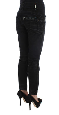 Thumbnail for Elegant Black Slouchy Fit Jeans for Trendsetters